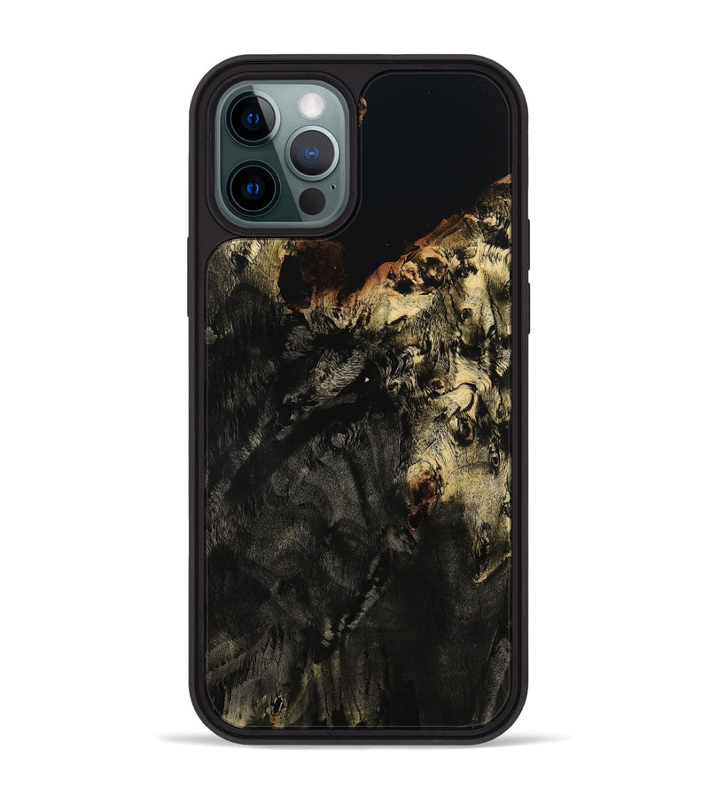 iPhone 12 Pro Max Wood Phone Case - Jaquan (Double Dyed, 798025)