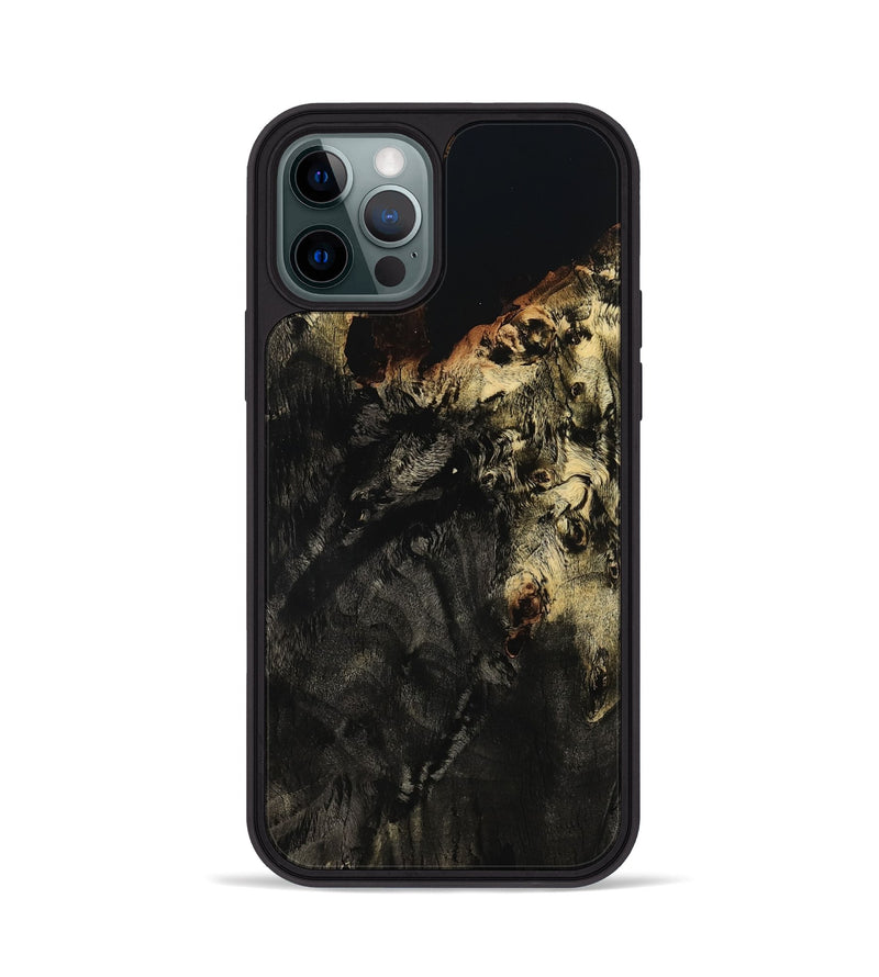 iPhone 12 Pro Wood Phone Case - Jaquan (Double Dyed, 798025)