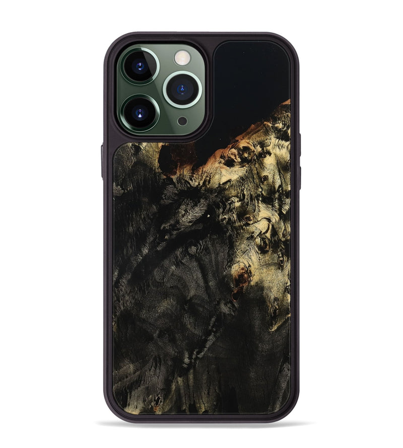 iPhone 13 Pro Max Wood Phone Case - Jaquan (Double Dyed, 798025)