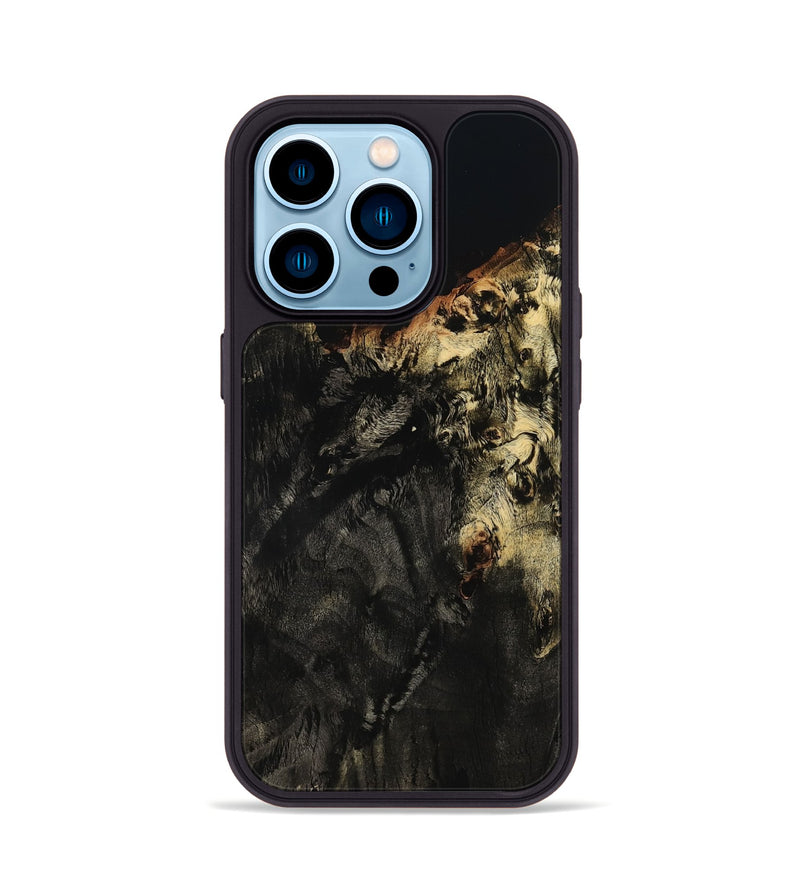 iPhone 14 Pro Wood Phone Case - Jaquan (Double Dyed, 798025)