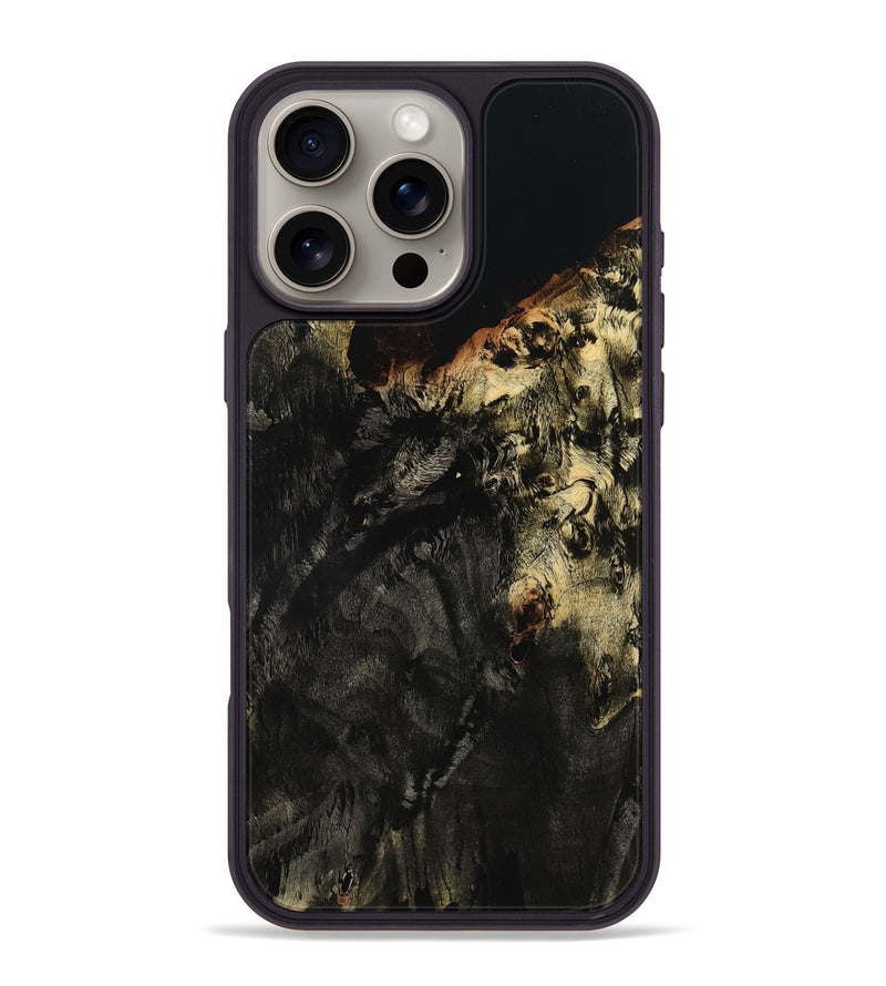 iPhone 16 Pro Max Wood Phone Case - Jaquan (Double Dyed, 798025)