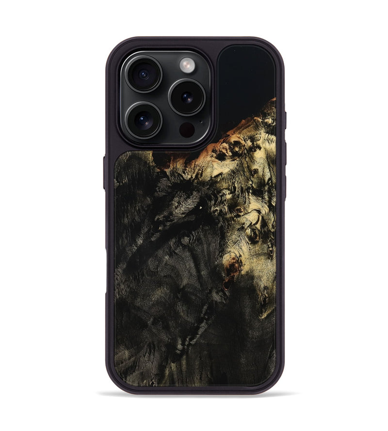 iPhone 16 Pro Wood Phone Case - Jaquan (Double Dyed, 798025)
