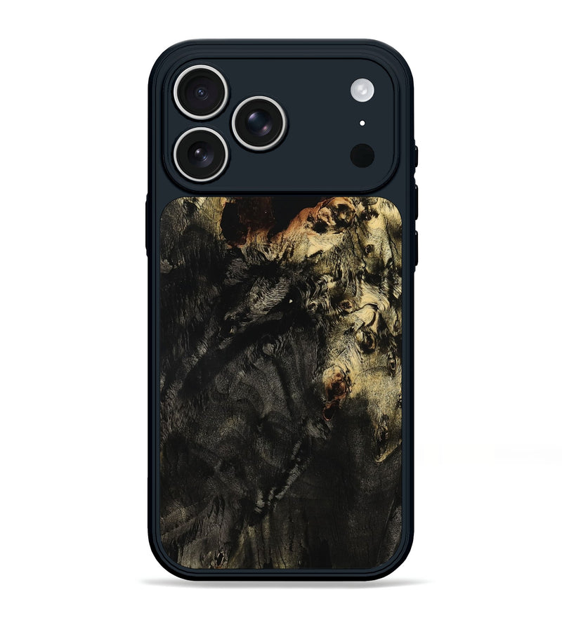 iPhone 17 Pro Max Wood Phone Case - Jaquan (Double Dyed, 798025)
