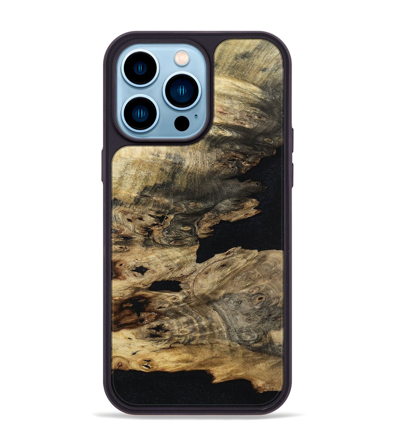 iPhone 14 Pro Max Wood Phone Case - Lettie (Wood Burl, 798026)
