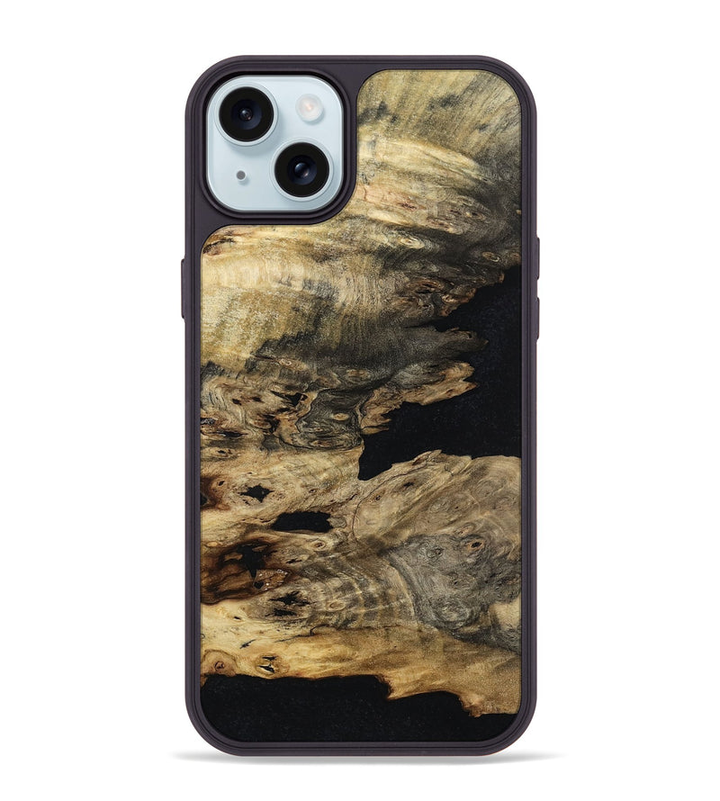 iPhone 15 Plus Wood Phone Case - Lettie (Wood Burl, 798026)