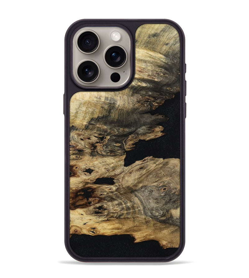 iPhone 15 Pro Max Wood Phone Case - Lettie (Wood Burl, 798026)