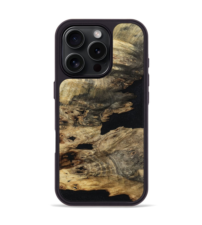 iPhone 16 Pro Wood Phone Case - Lettie (Wood Burl, 798026)