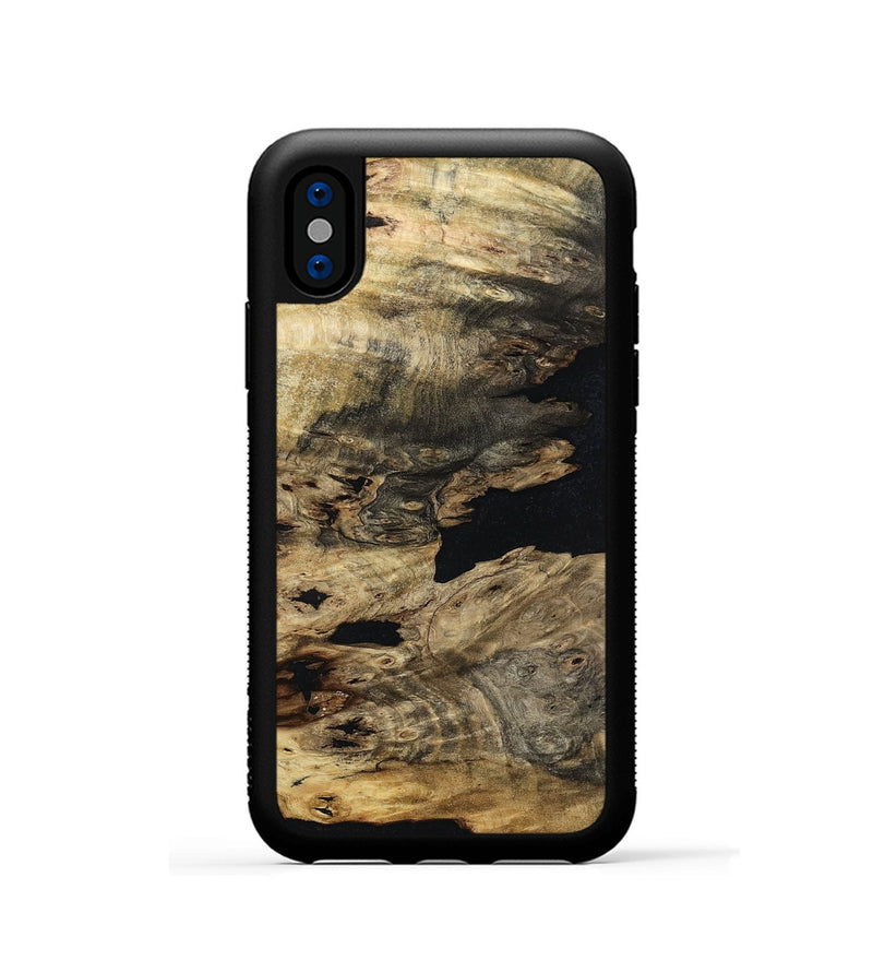 iPhone Xs Wood Phone Case - Lettie (Wood Burl, 798026)