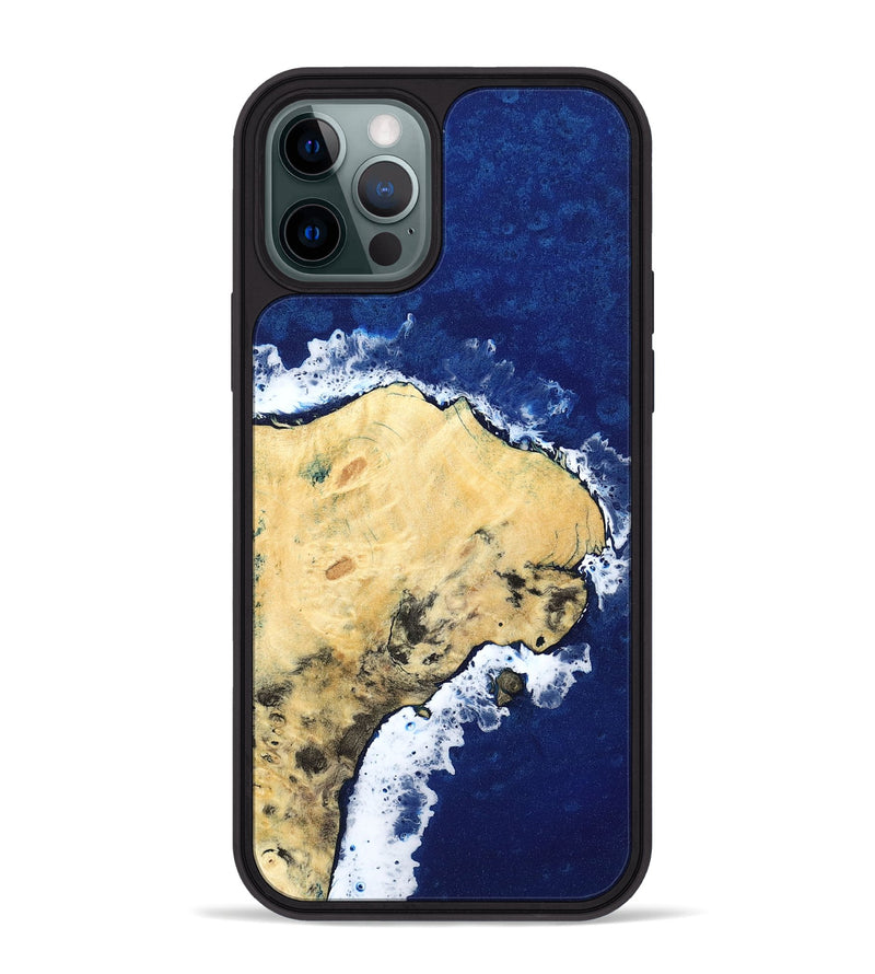 iPhone 12 Pro Max Wood Phone Case - Idella (Coastal, 798033)