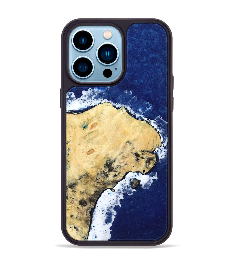 iPhone 14 Pro Max Wood Phone Case - Idella (Coastal, 798033)