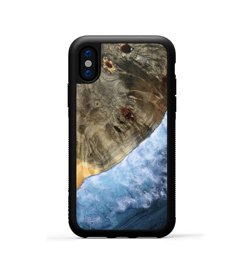 iPhone Xs Wood Phone Case - Nelle (Coastal, 798047)