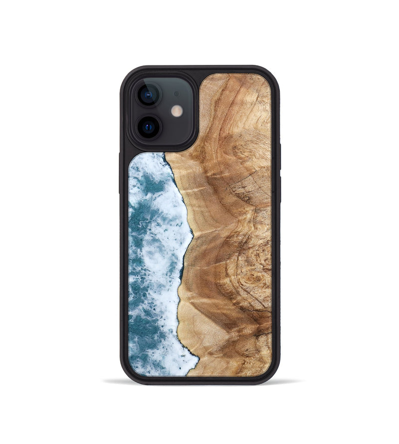 iPhone 12 mini Wood Phone Case - Saanvi (Coastal, 798057)