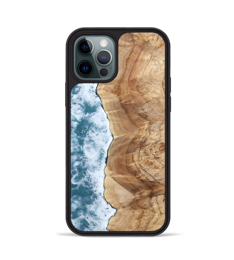 iPhone 12 Pro Wood Phone Case - Saanvi (Coastal, 798057)