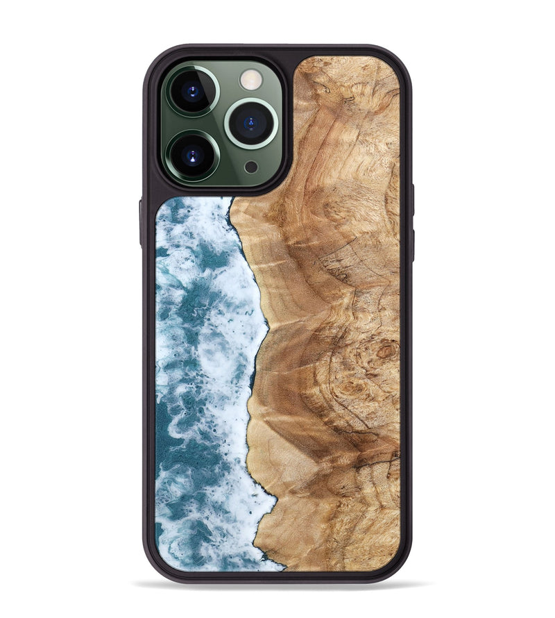 iPhone 13 Pro Max Wood Phone Case - Saanvi (Coastal, 798057)