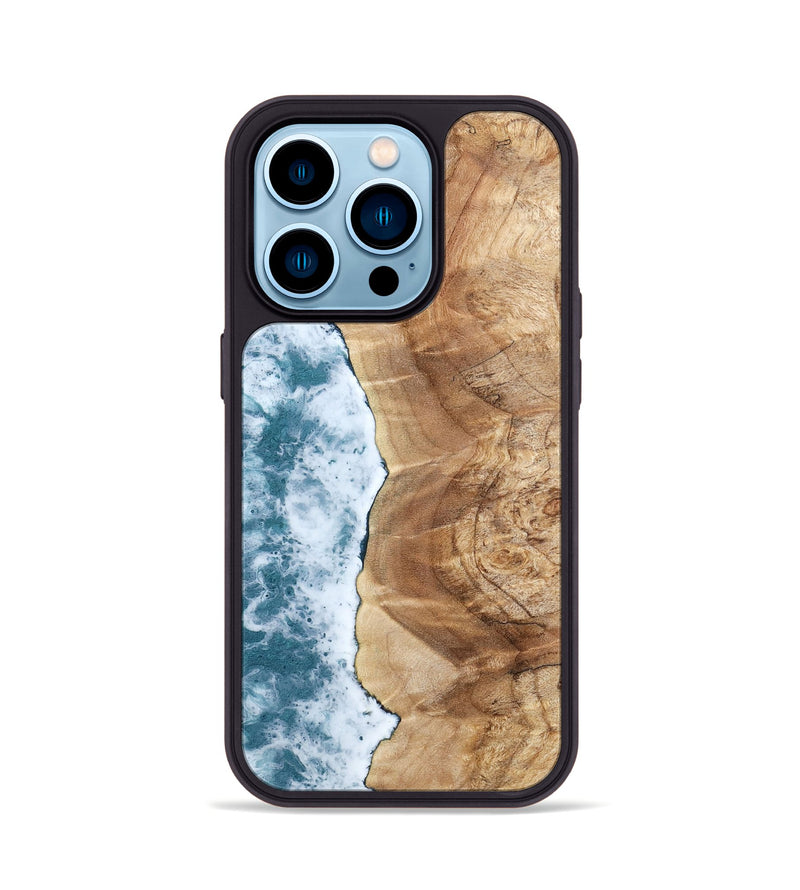 iPhone 14 Pro Wood Phone Case - Saanvi (Coastal, 798057)