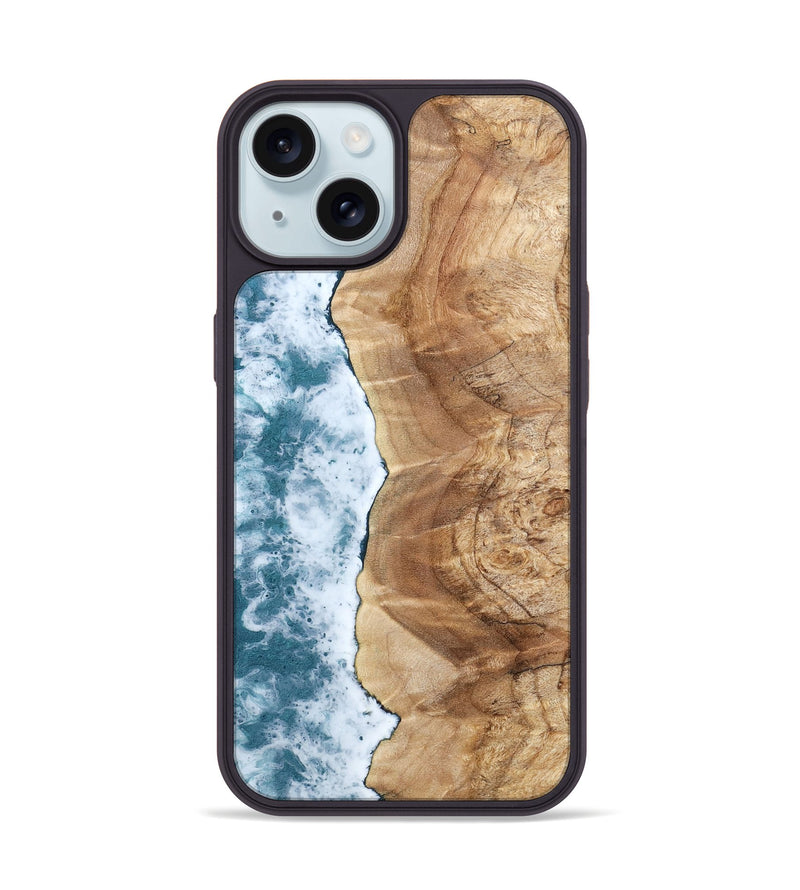 iPhone 15 Wood Phone Case - Saanvi (Coastal, 798057)