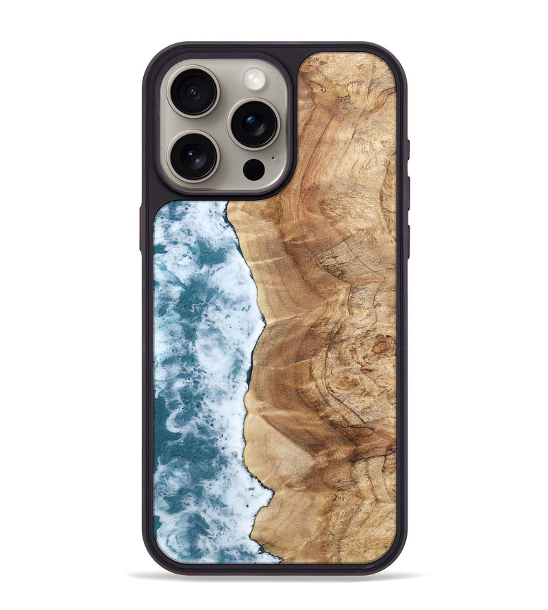 iPhone 15 Pro Max Wood Phone Case - Saanvi (Coastal, 798057)