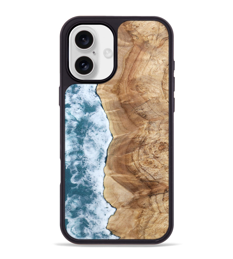 iPhone 16 Plus Wood Phone Case - Saanvi (Coastal, 798057)
