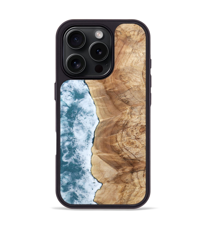 iPhone 16 Pro Wood Phone Case - Saanvi (Coastal, 798057)
