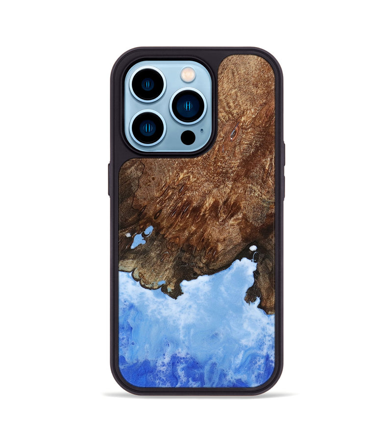 iPhone 14 Pro Wood Phone Case - Wrenlee (Coastal, 798061)