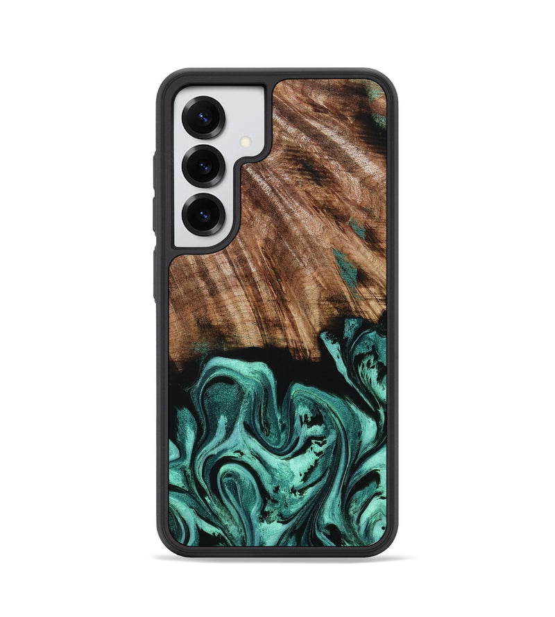 Galaxy S25 Wood Phone Case - Nannie (Green, 798077)