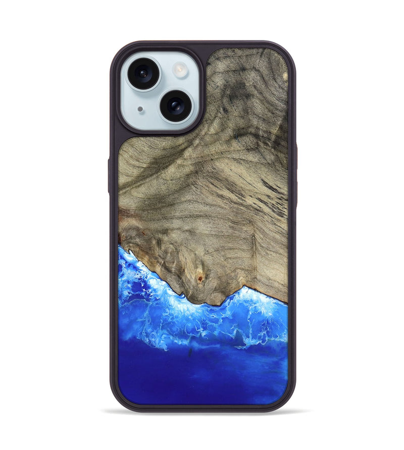 iPhone 15 Wood Phone Case - Madden (Coastal, 798089)