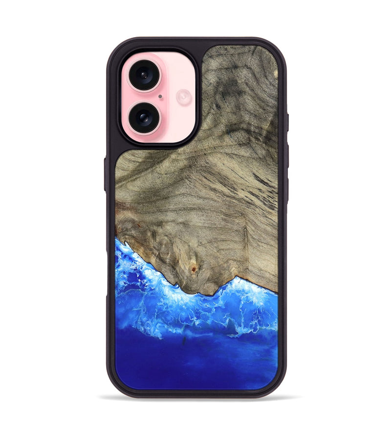 iPhone 16 Wood Phone Case - Madden (Coastal, 798089)