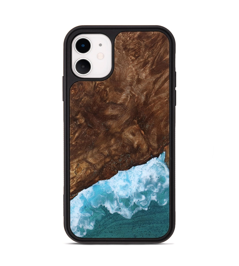 iPhone 11 Wood Phone Case - Tess (Coastal, 798090)