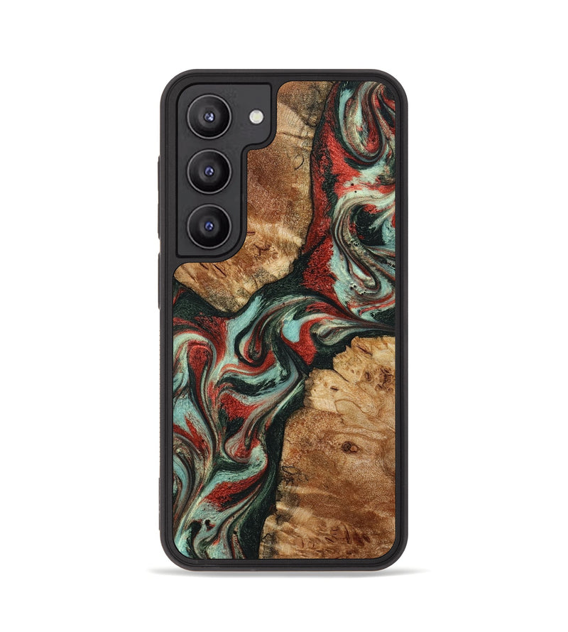 Galaxy S23 Wood Phone Case - Selena (Green, 798101)