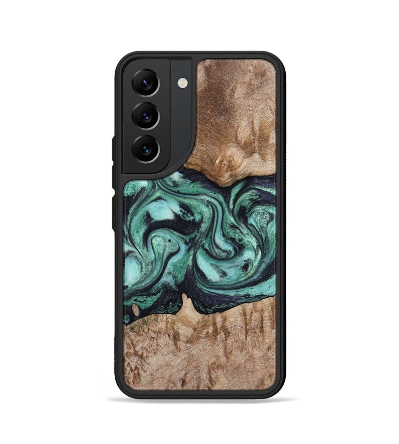 Galaxy S22 Wood Phone Case - Major (Green, 798102)