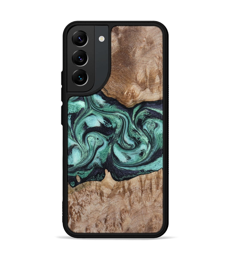 Galaxy S22 Plus Wood Phone Case - Major (Green, 798102)