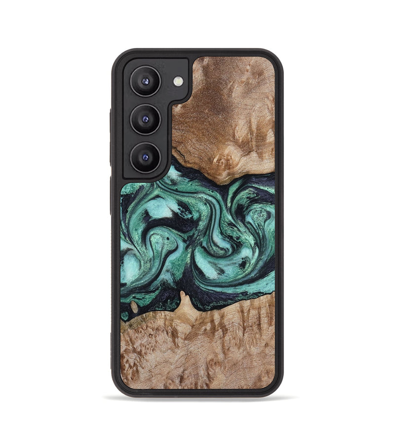 Galaxy S23 Wood Phone Case - Major (Green, 798102)