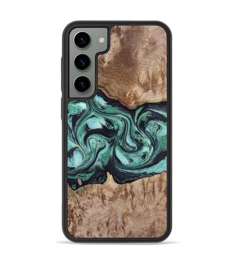 Galaxy S23 Plus Wood Phone Case - Major (Green, 798102)