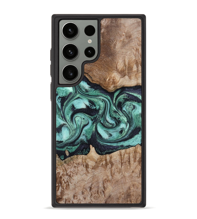 Galaxy S23 Ultra Wood Phone Case - Major (Green, 798102)
