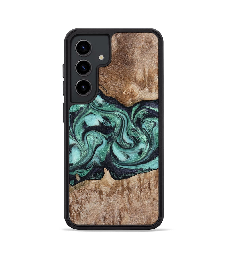 Galaxy S24 Wood Phone Case - Major (Green, 798102)