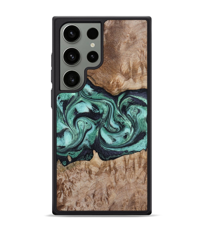 Galaxy S24 Ultra Wood Phone Case - Major (Green, 798102)