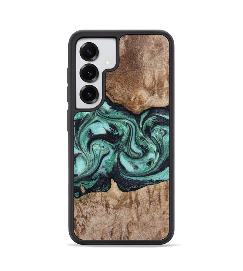Galaxy S25 Wood Phone Case - Major (Green, 798102)