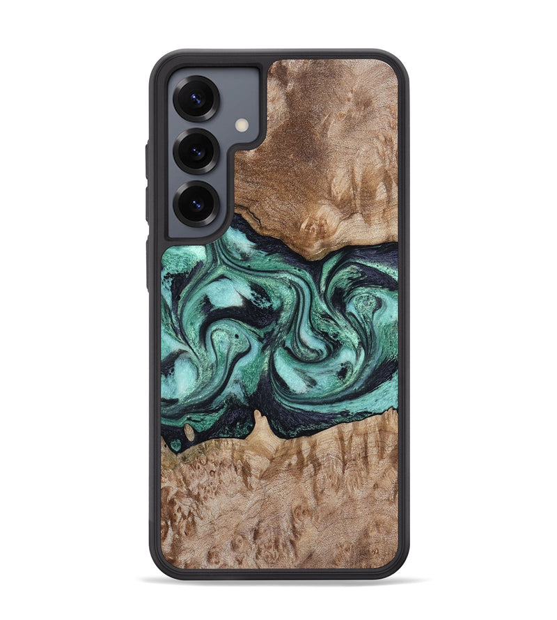 Galaxy S25 Plus Wood Phone Case - Major (Green, 798102)