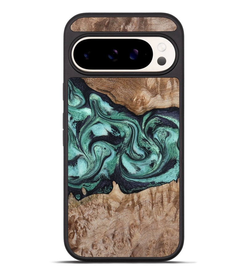 Pixel 9 Pro XL Wood Phone Case - Major (Green, 798102)
