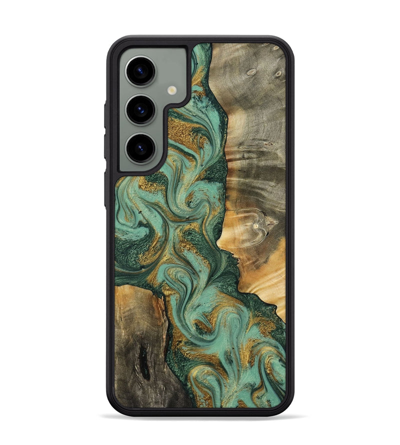 Galaxy S24 Plus Wood Phone Case - Donie (Green, 798103)