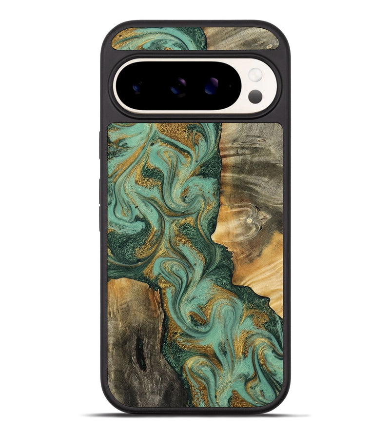 Pixel 9 Pro XL Wood Phone Case - Donie (Green, 798103)