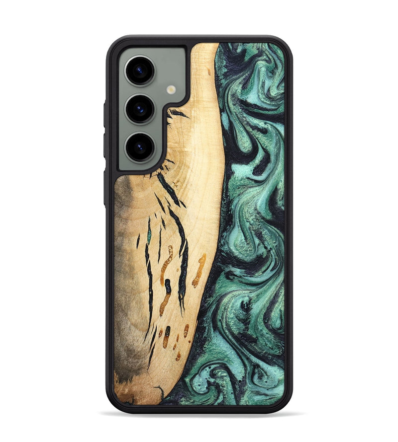 Galaxy S24 Plus Wood Phone Case - Heidi (Green, 798107)