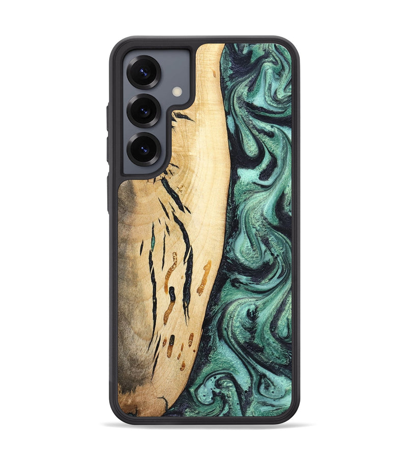 Galaxy S25 Plus Wood Phone Case - Heidi (Green, 798107)