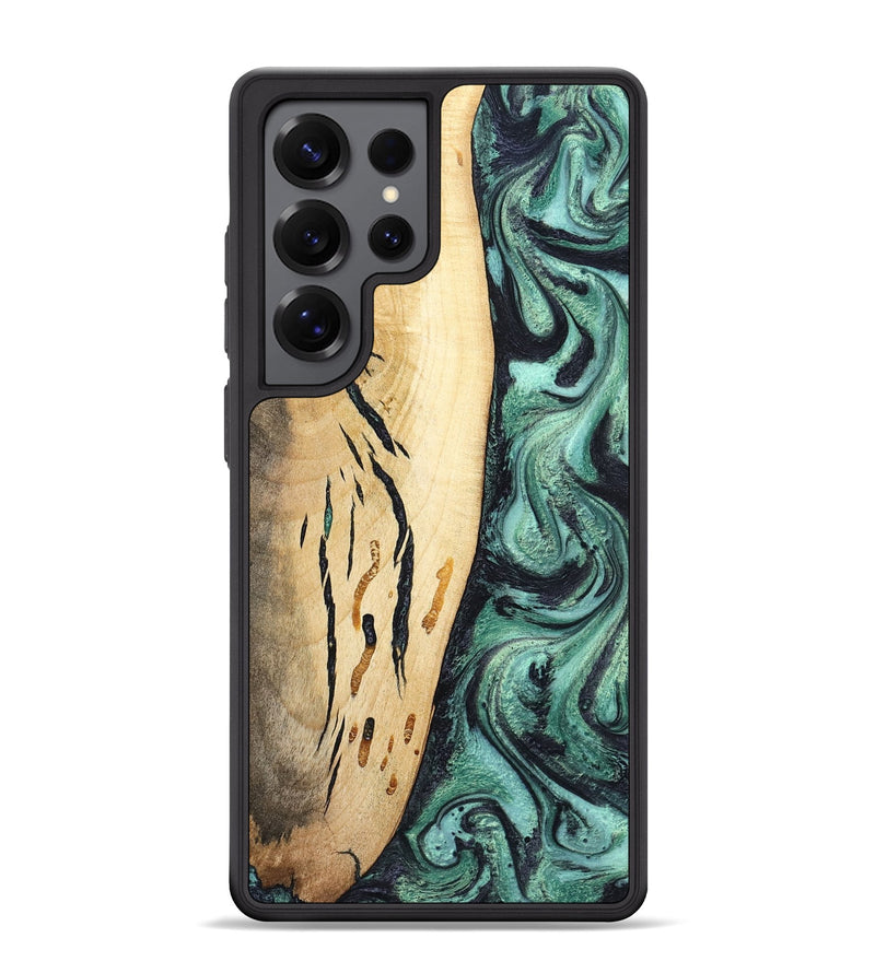 Galaxy S25 Ultra Wood Phone Case - Heidi (Green, 798107)