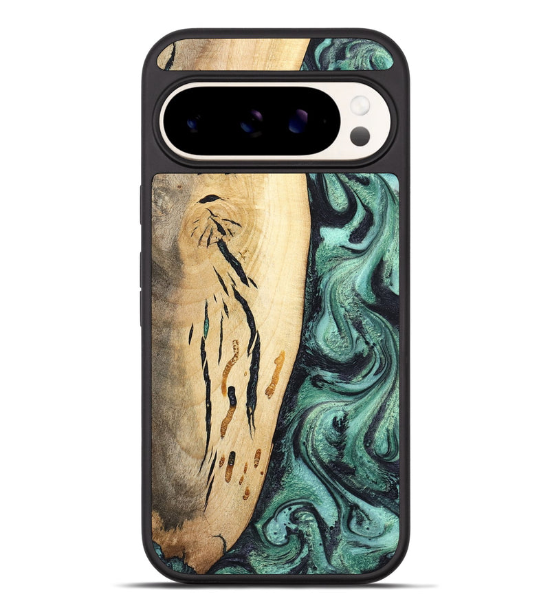 Pixel 9 Pro XL Wood Phone Case - Heidi (Green, 798107)
