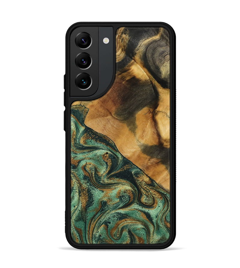 Galaxy S22 Plus Wood Phone Case - Briggs (Green, 798108)