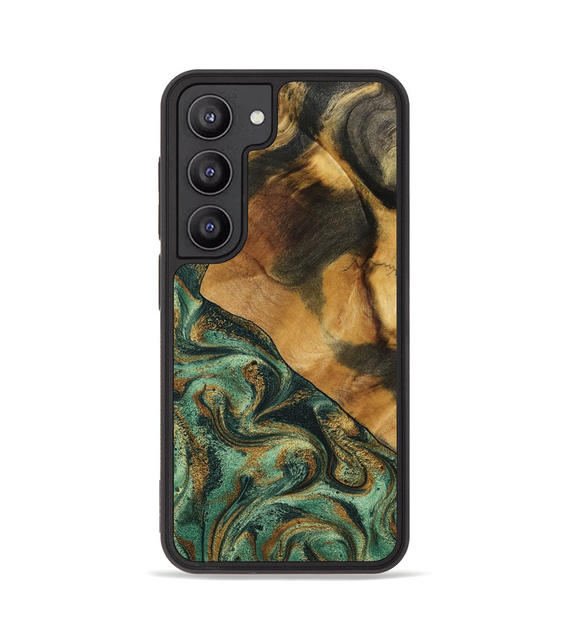 Galaxy S23 Wood Phone Case - Briggs (Green, 798108)