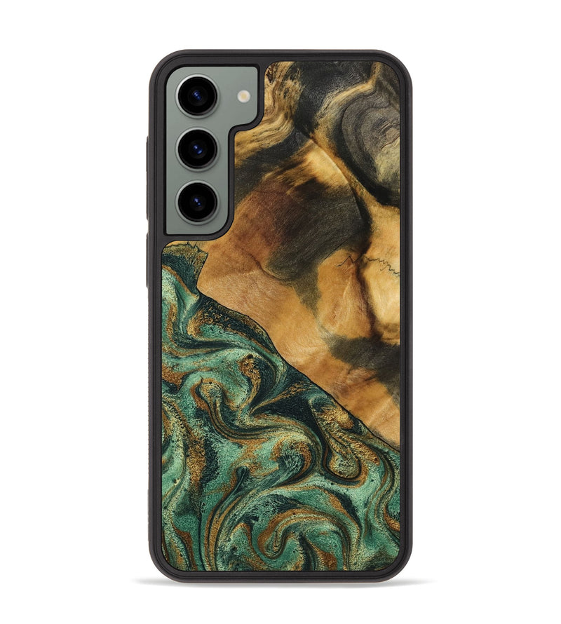Galaxy S23 Plus Wood Phone Case - Briggs (Green, 798108)