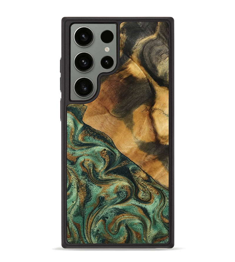 Galaxy S23 Ultra Wood Phone Case - Briggs (Green, 798108)