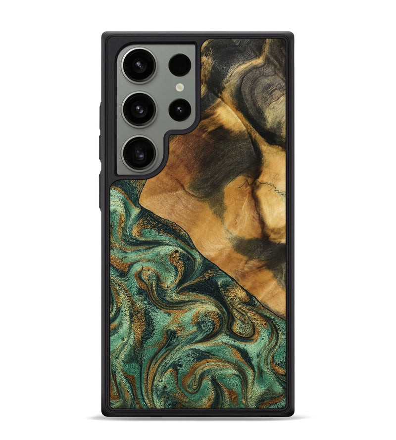 Galaxy S24 Ultra Wood Phone Case - Briggs (Green, 798108)